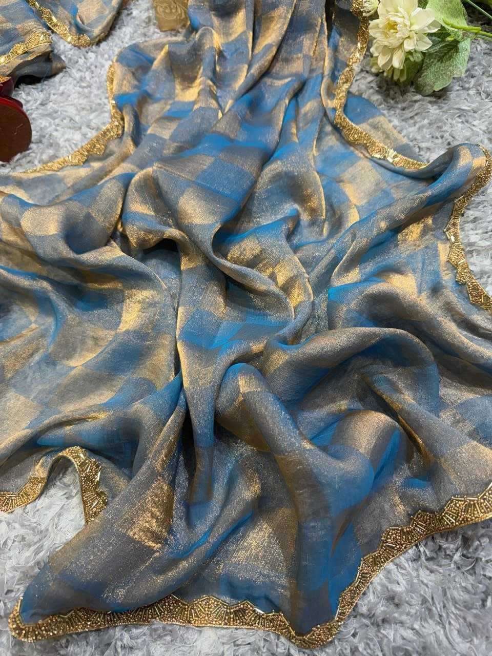 Ynf Space Silk RIN216 muskan Sarees Wedding Collections Festive Collections Wholesale Lace Border Sarees Silk Sarees Golden Sarees Manufacturer