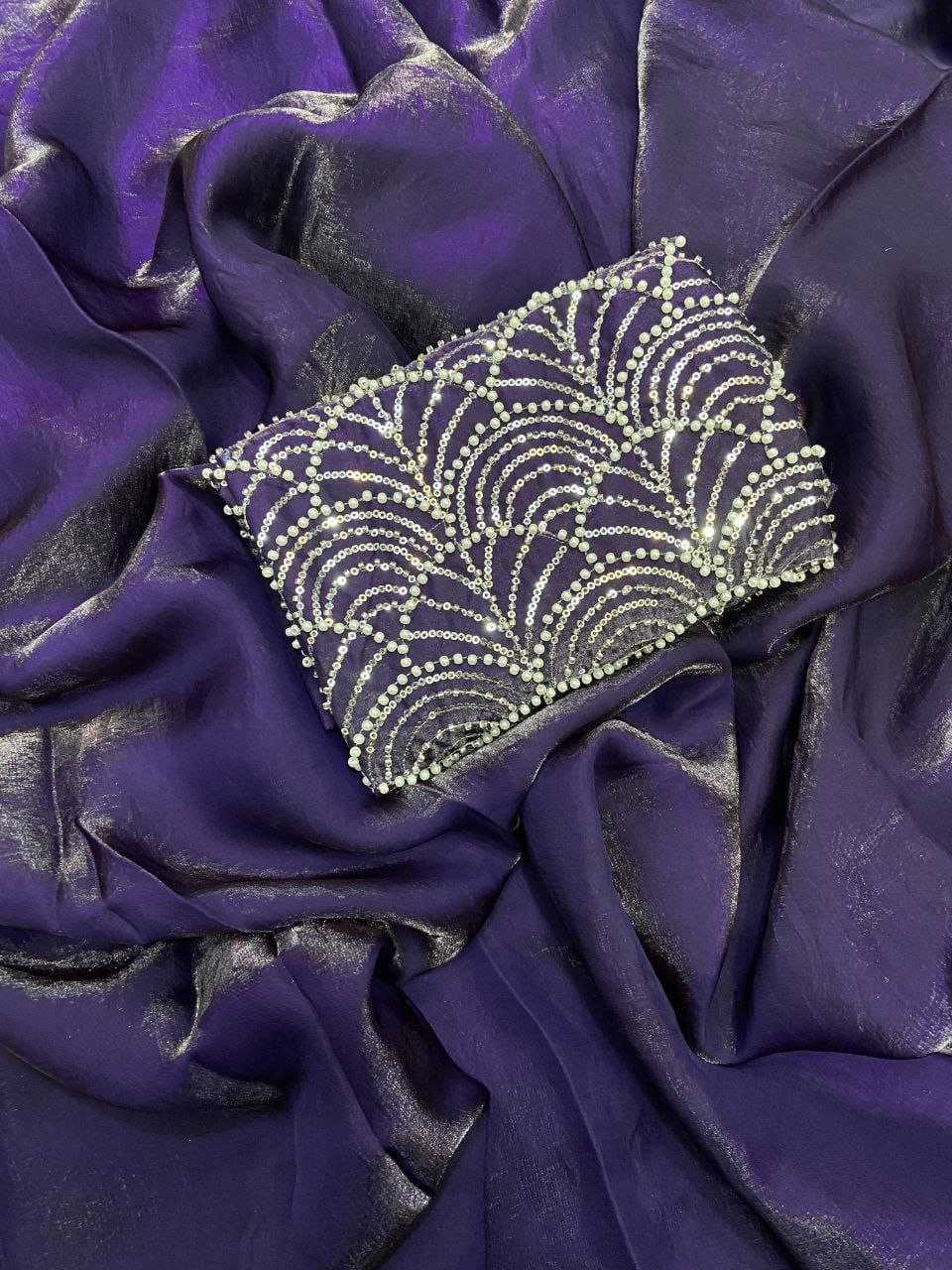 Ynf Space Silk RIN216 space queen Sarees Wholesale Party Wear Sarees Fancy Sarees Casual Sarees Manufacturer