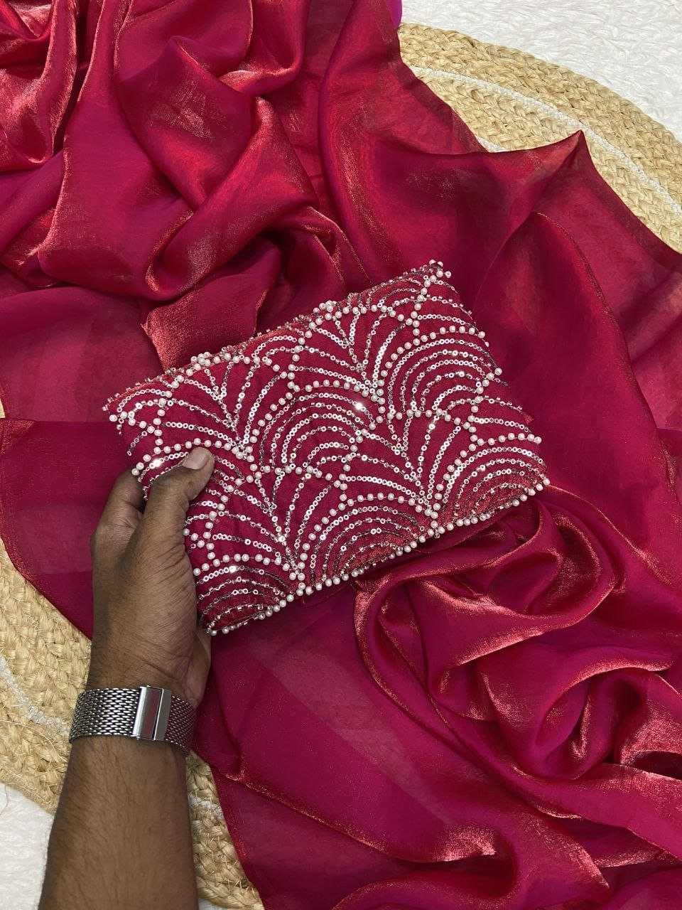 Ynf Space Silk RIN216 space queen Sarees Wholesale Party Wear Sarees Fancy Sarees Casual Sarees Manufacturer