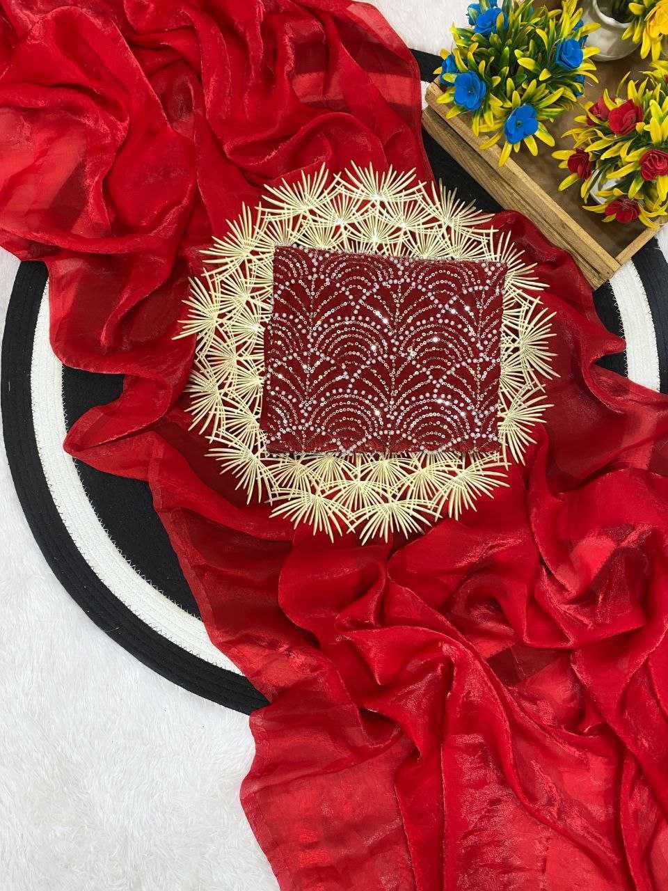 Ynf Space Silk RIN216 space queen Sarees Wholesale Party Wear Sarees Fancy Sarees Casual Sarees Manufacturer
