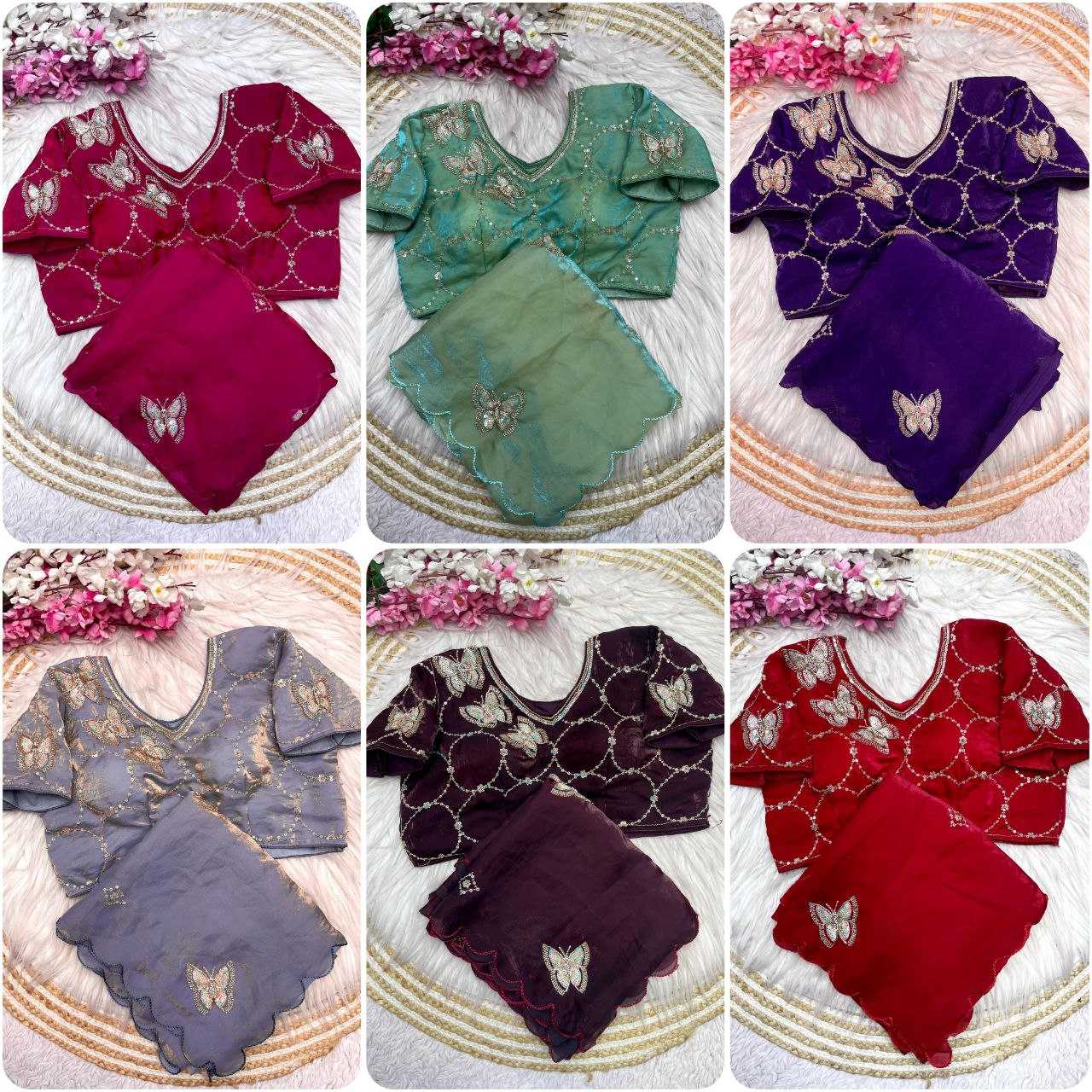 Ynf Space Silk RIN216 vaidehi Sarees Wholesale Party Wear Sarees Fancy Sarees Cutwork Saree Manufacturer