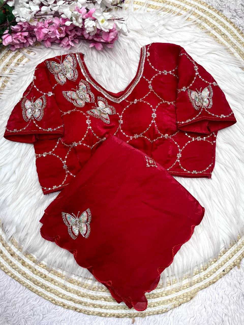 Ynf Space Silk RIN216 vaidehi Sarees Wholesale Party Wear Sarees Fancy Sarees Cutwork Saree Manufacturer