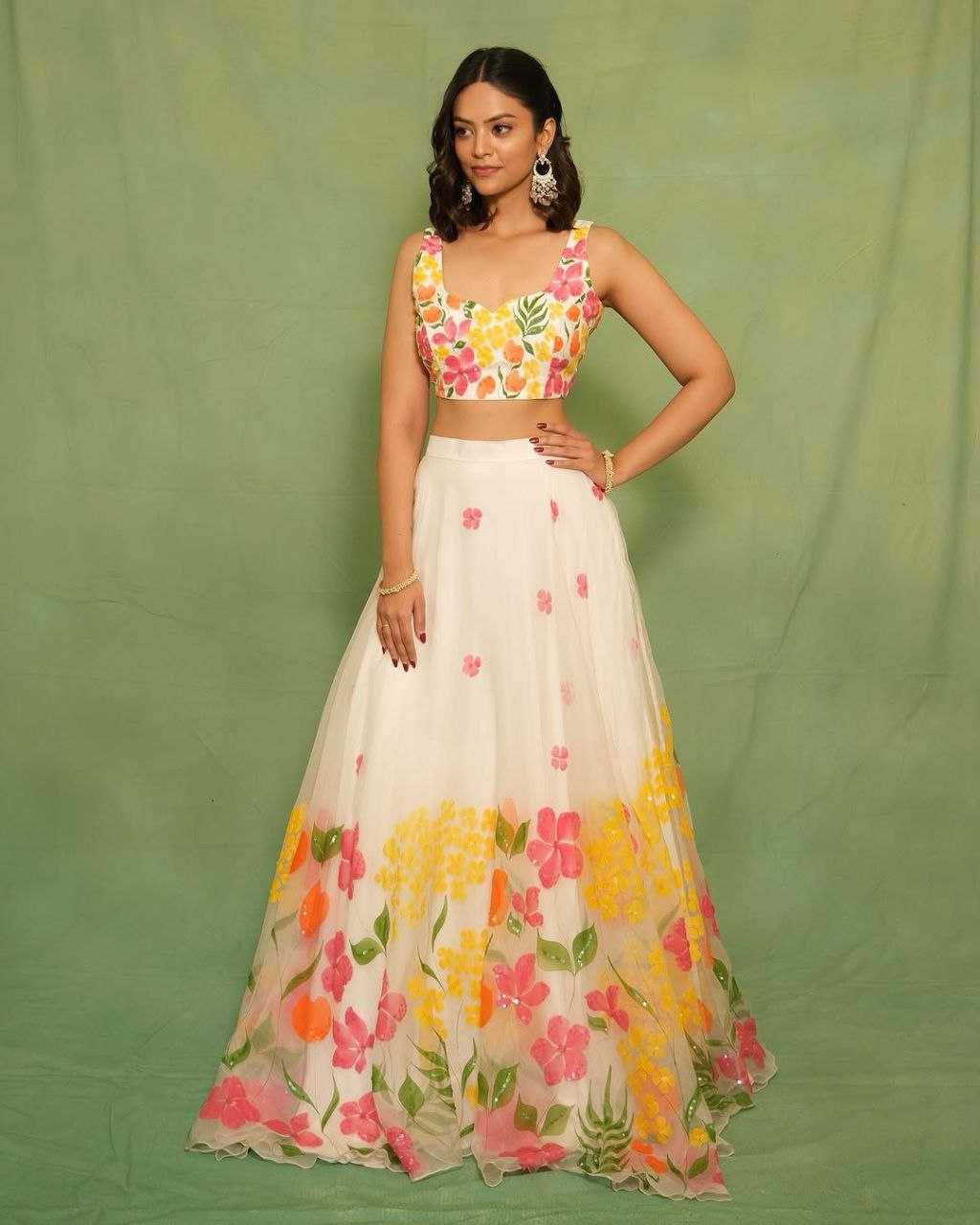 Ynf Tabby Silk KESH508 1035 Lehengas Wedding Collections Festive Collections Wholesale Silk Lehenga Lehenga With Cancan Onam Collections Manufacturer