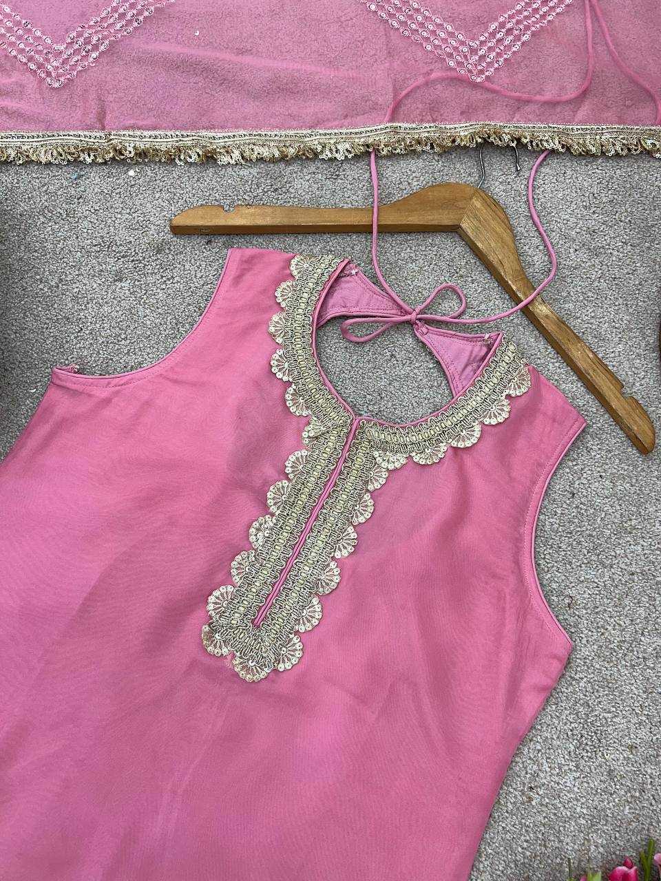 Ynf Tabby Silk Organza KESH499 5282 Suits & Dresses Wedding Collections Festive Collections Wholesale Sharara Salwar Suits Embroidery Suits Designer Suits Manufacturer