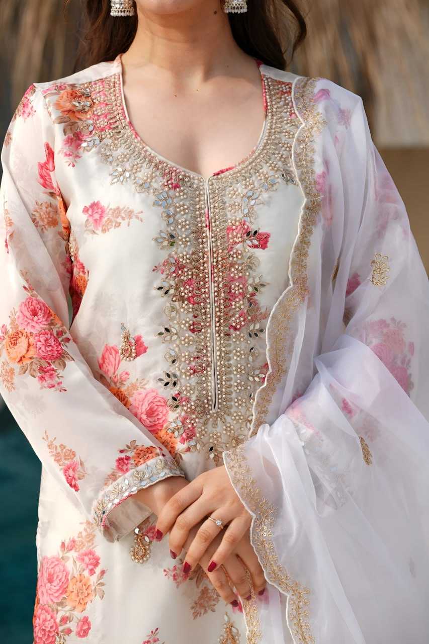 Ynf Tabby Silk RIN129 024 Suits & Dresses Wedding Collections Festive Collections Wholesale Printed Suits Embroidery Suits Ladies Silk Suit Manufacturer