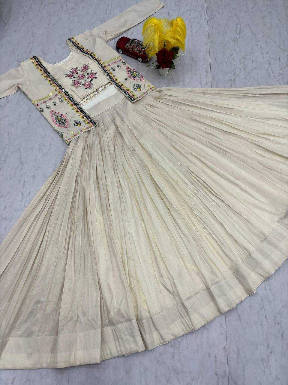 Ynf Tissue KESH496 522 Lehengas Western Wears Festive Collections Wholesale Jacket Style Lehenga Shimmer Lehenga Lehenga With Blouse Manufacturer