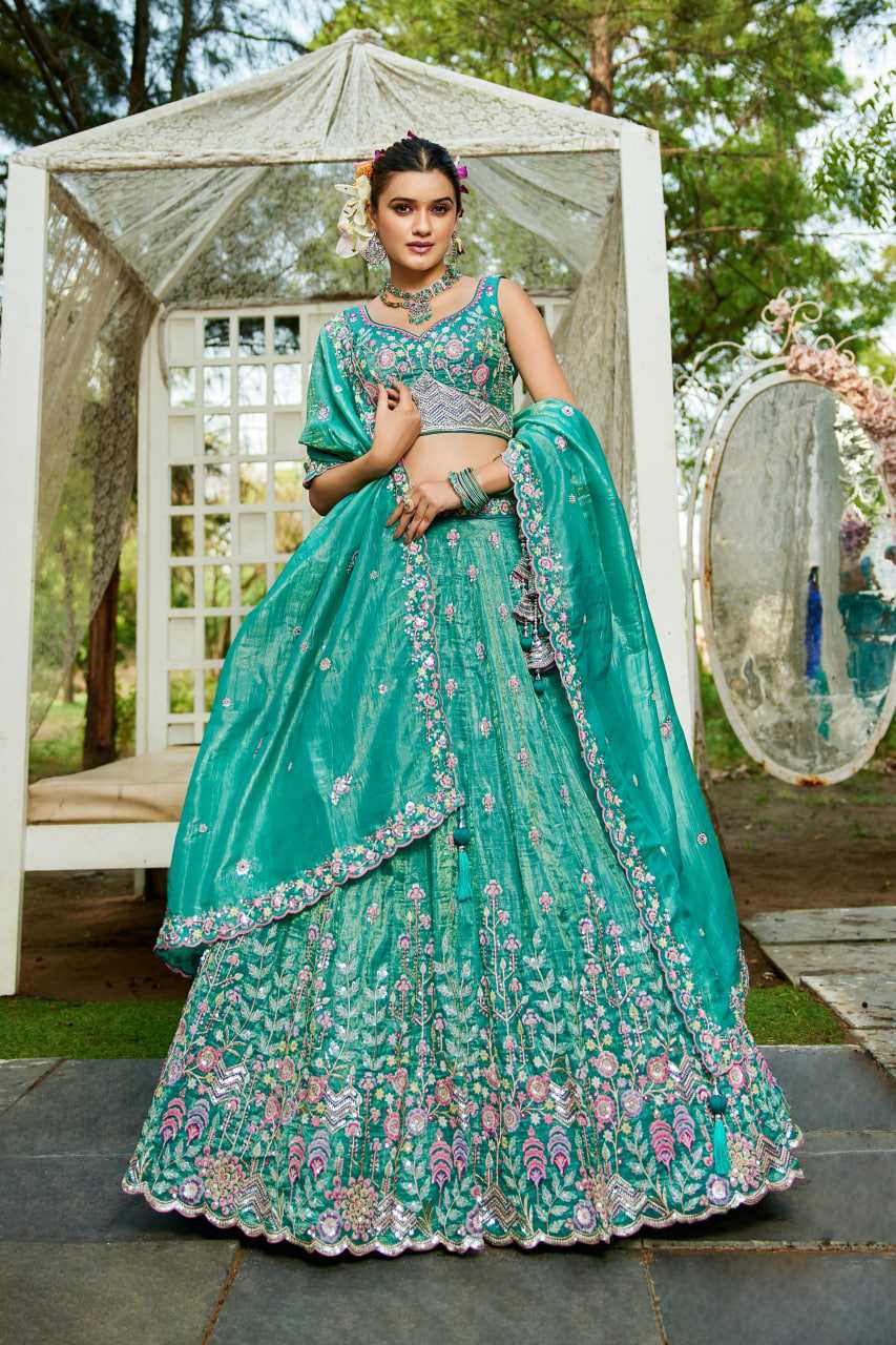 Ynf Tissue RIN184 ADORN CRAFT 6170 Lehengas Wedding Collections Wholesale Designer Lehenga Wedding Lehenga Heavy Lehenga Manufacturer