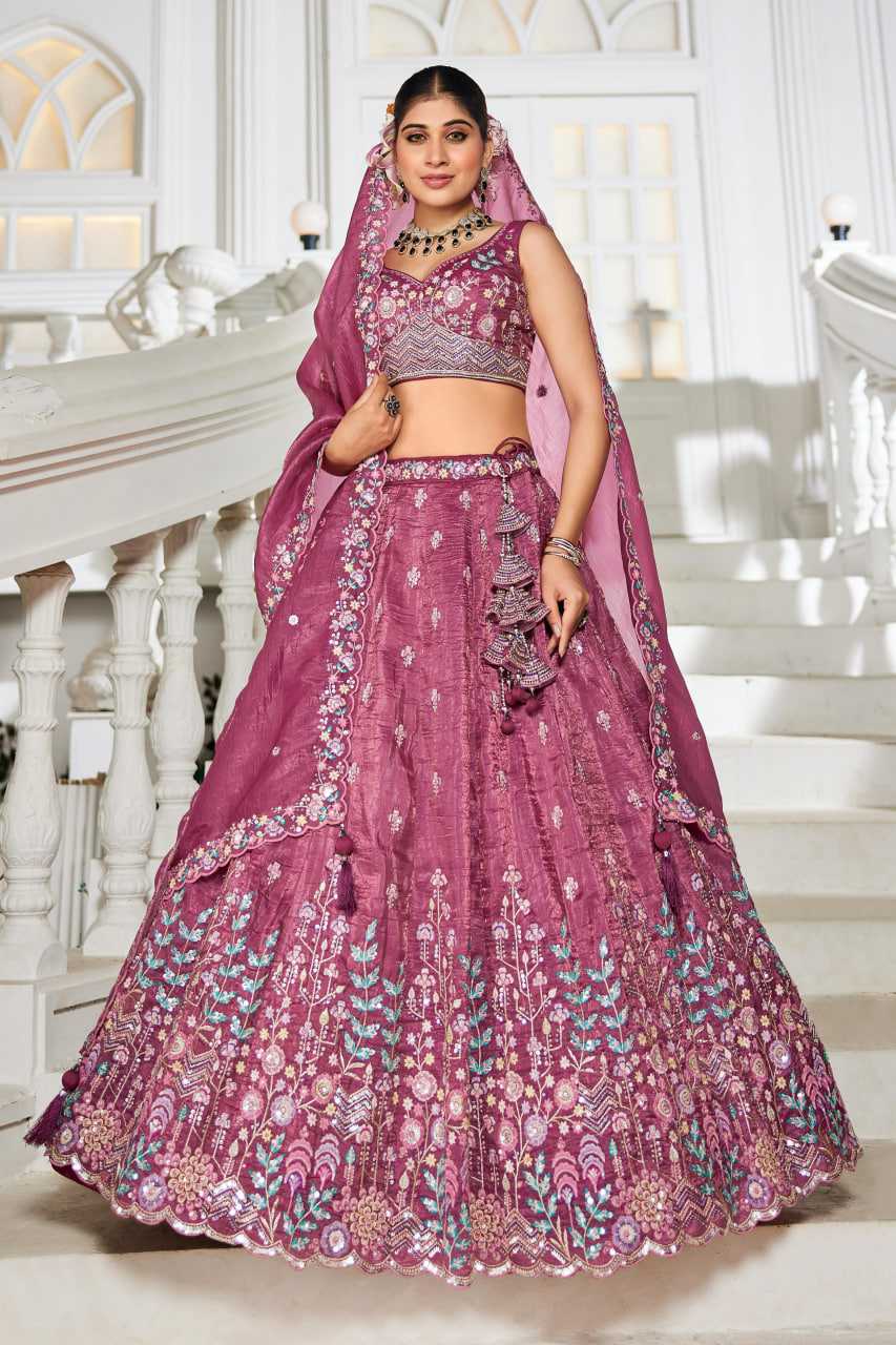 Ynf Tissue RIN184 ADORN CRAFT 6170 Lehengas Wedding Collections Wholesale Designer Lehenga Wedding Lehenga Heavy Lehenga Manufacturer