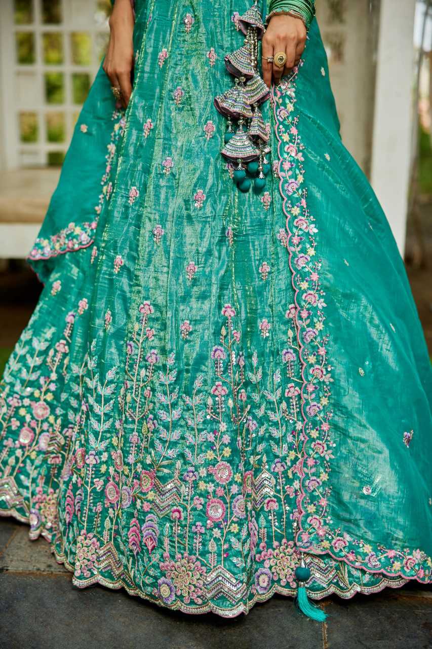 Ynf Tissue RIN184 ADORN CRAFT 6170 Lehengas Wedding Collections Wholesale Designer Lehenga Wedding Lehenga Heavy Lehenga Manufacturer