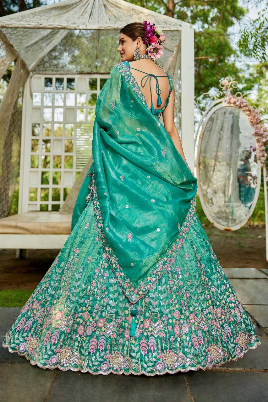 Ynf Tissue RIN184 ADORN CRAFT 6170 Lehengas Wedding Collections Wholesale Designer Lehenga Wedding Lehenga Heavy Lehenga Manufacturer