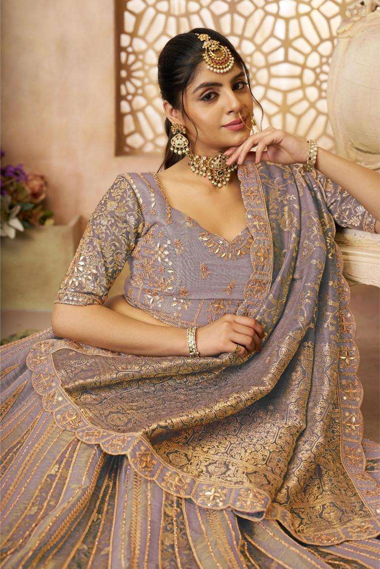 Ynf Tissue RIN230 61 Lehengas Wholesale Designer Lehenga Bridal Lehenga Silk Lehenga Manufacturer