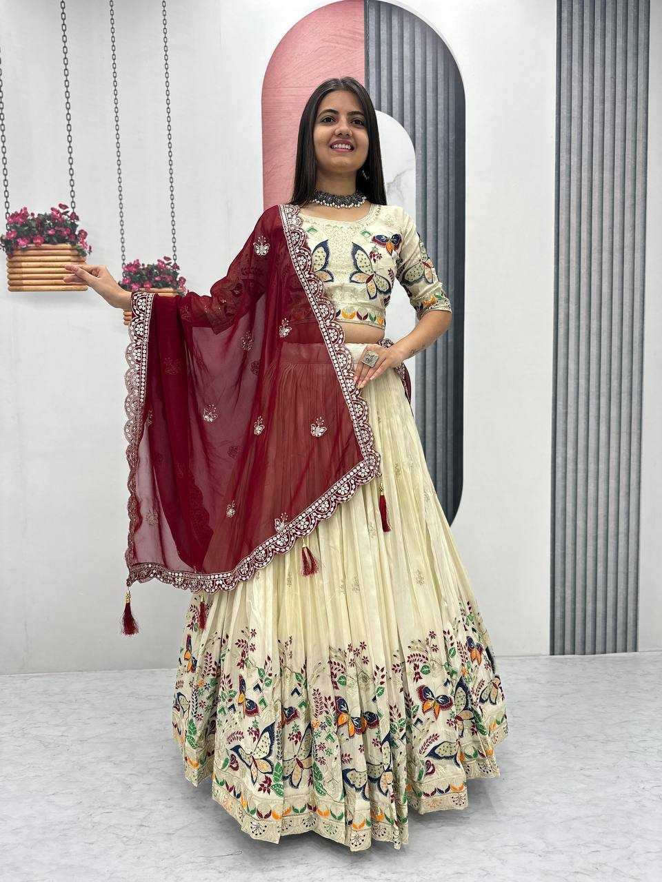 Ynf Tissue Silk KESH496 491 Lehengas Wholesale Designer Lehenga Fancy Lehenga Traditional Lehenga Manufacturer
