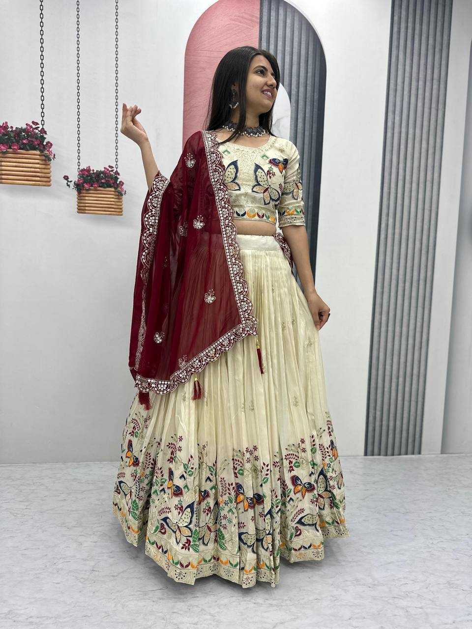 Ynf Tissue Silk KESH496 491 Lehengas Wholesale Designer Lehenga Fancy Lehenga Traditional Lehenga Manufacturer