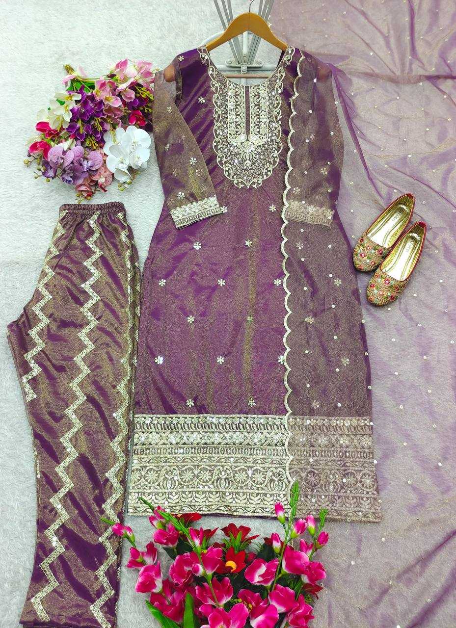 Ynf Tissue Silk KESH506 1172 Suits & Dresses Wholesale Ladies Suits Embroidery Suits Designer Suits Manufacturer