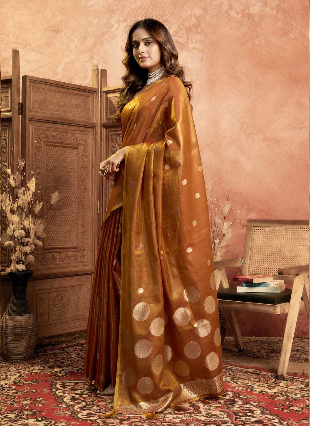 Ynf Tissue Silk RIN197 3005 Silk Sarees Wholesale Bridal Silk Sarees Designer Silk Sarees Fancy Silk Sarees Manufacturer