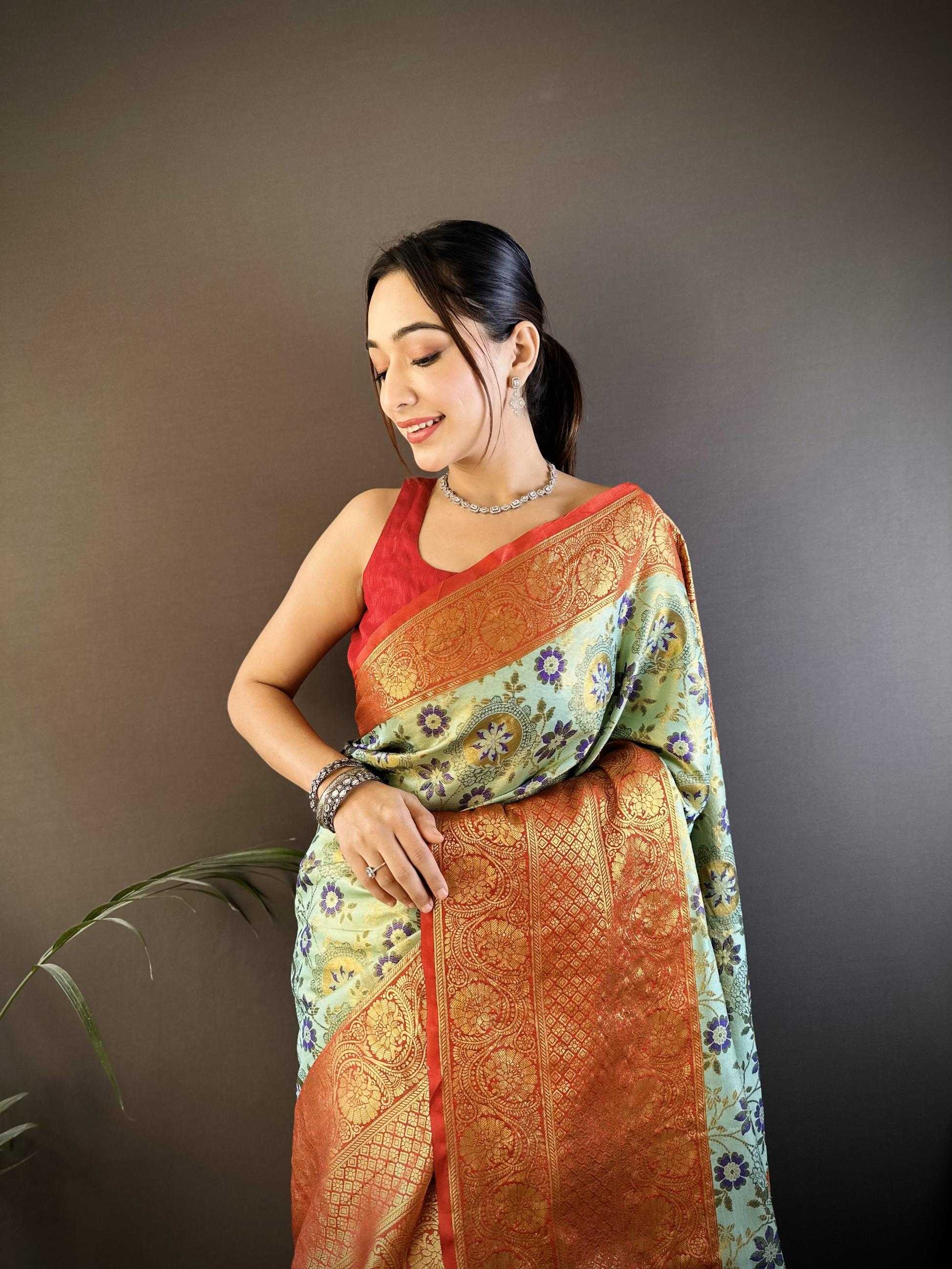 Ynf Tissue Silk RIN211 Mohini-Vol-15 Silk Sarees Wholesale Soft Silk Sarees Kanjivaram Silk Sarees Fancy Silk Sarees Manufacturer