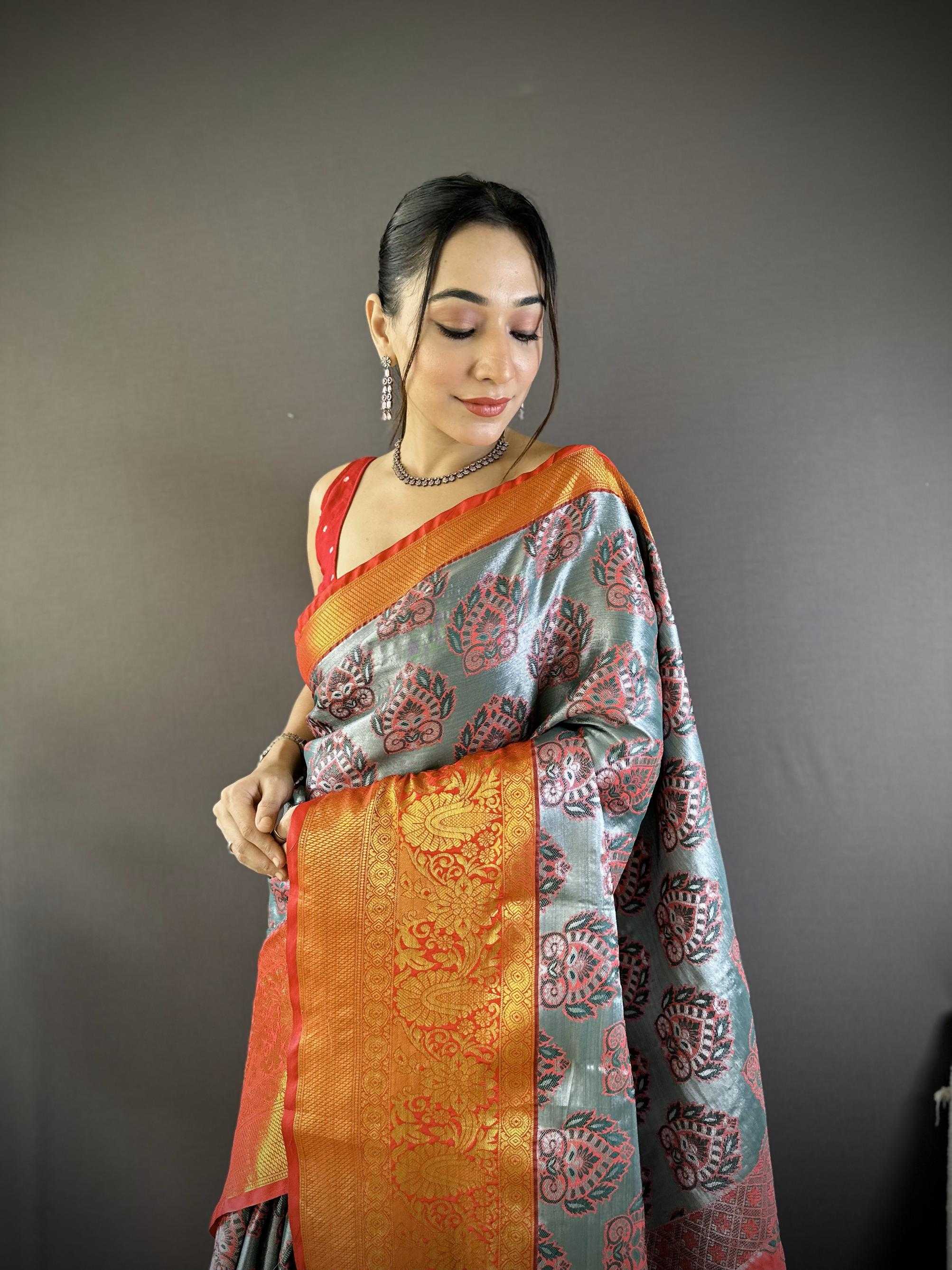 Ynf Tissue Silk RIN211 Mohini-Vol-4 Silk Sarees Wholesale Soft Silk Sarees Designer Silk Sarees Fancy Silk Sarees Manufacturer