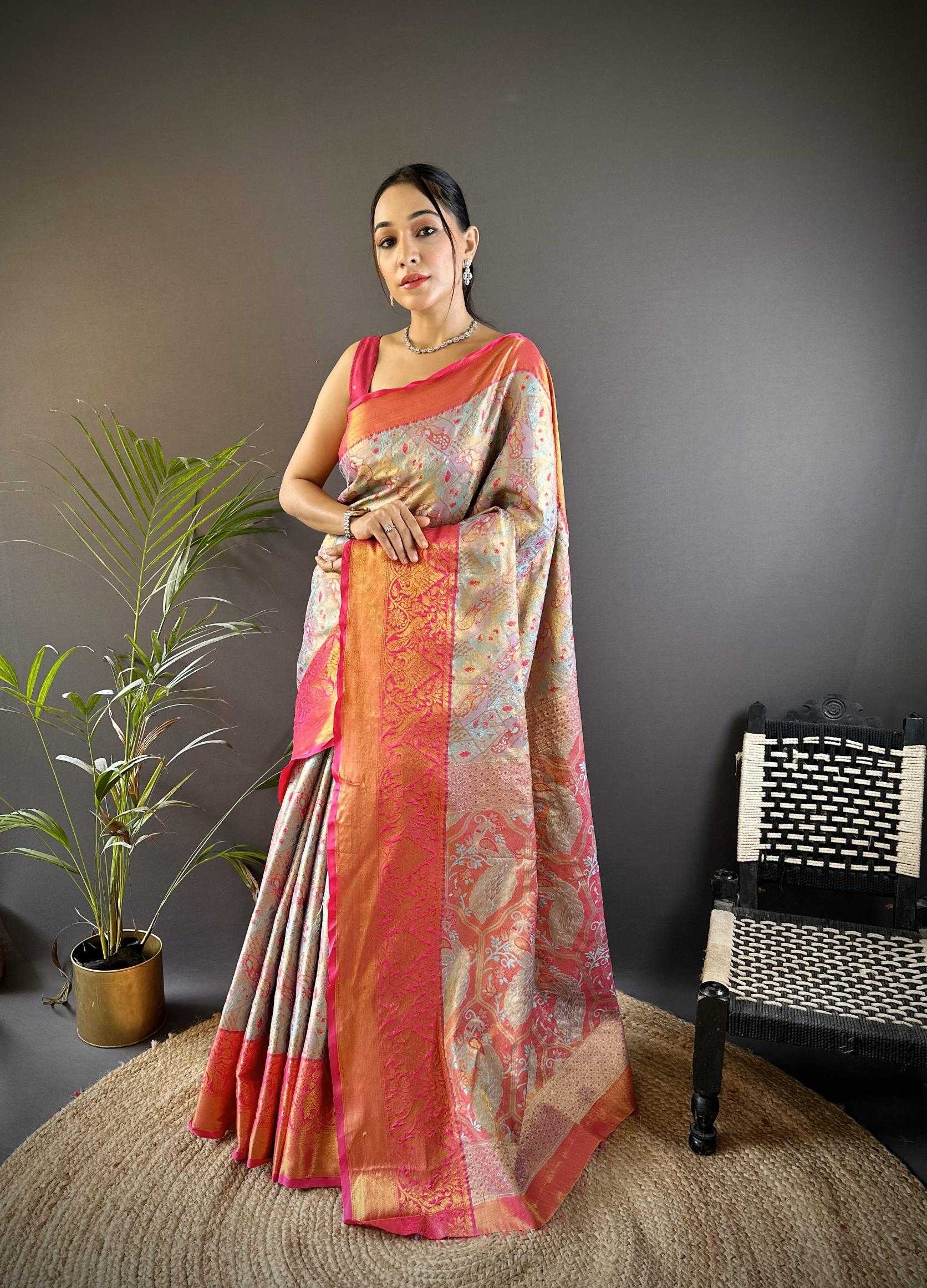 Ynf Tissue Silk RIN211 Mohini-Vol-5 Silk Sarees Wholesale Soft Silk Sarees Designer Silk Sarees Fancy Silk Sarees Manufacturer