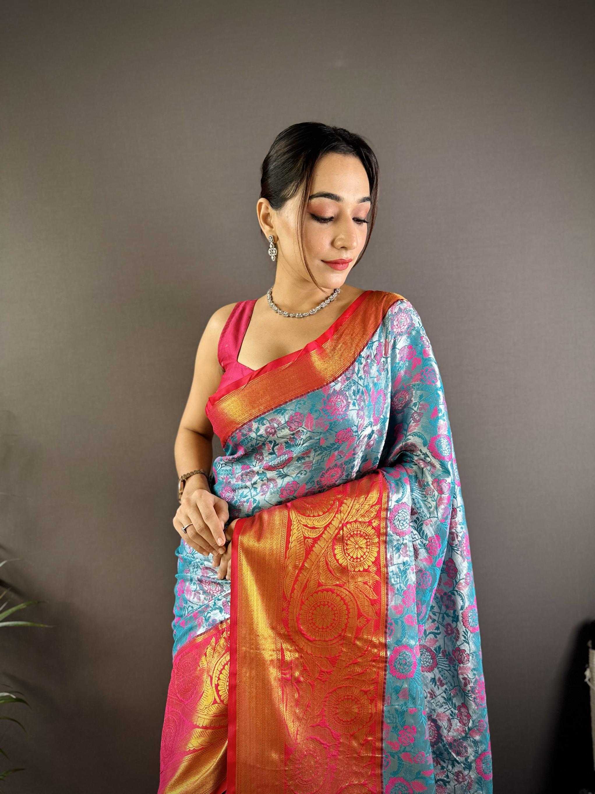 Ynf Tissue Silk RIN211 Mohini-Vol-9 Silk Sarees Wholesale Soft Silk Sarees Designer Silk Sarees Fancy Silk Sarees Manufacturer