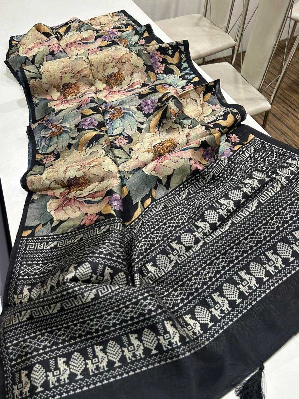 Ynf Tussar Silk KESH484 266 Sarees Wedding Collections Festive Collections Wholesale Printed Sarees Tussar Sarees Sarees With Blouse Manufacturer
