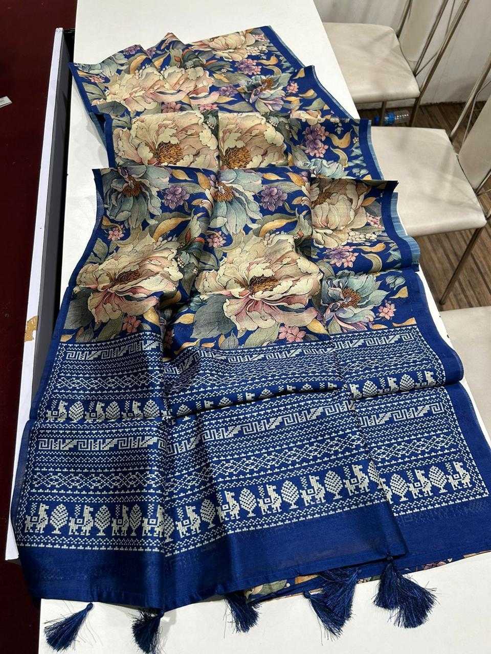Ynf Tussar Silk KESH484 266 Sarees Wedding Collections Festive Collections Wholesale Printed Sarees Tussar Sarees Sarees With Blouse Manufacturer