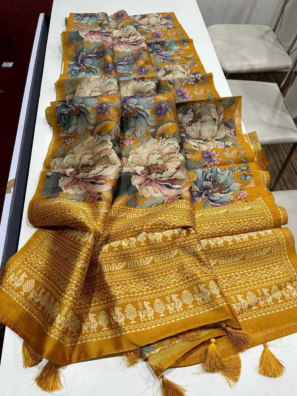 Ynf Tussar Silk KESH484 266 Sarees Wedding Collections Festive Collections Wholesale Printed Sarees Tussar Sarees Sarees With Blouse Manufacturer
