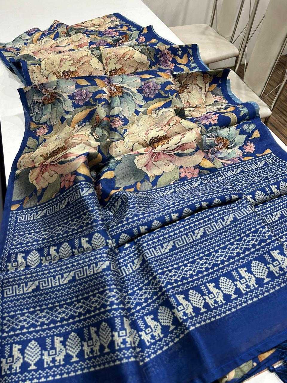 Ynf Tussar Silk KESH484 266 Sarees Wedding Collections Festive Collections Wholesale Printed Sarees Tussar Sarees Sarees With Blouse Manufacturer