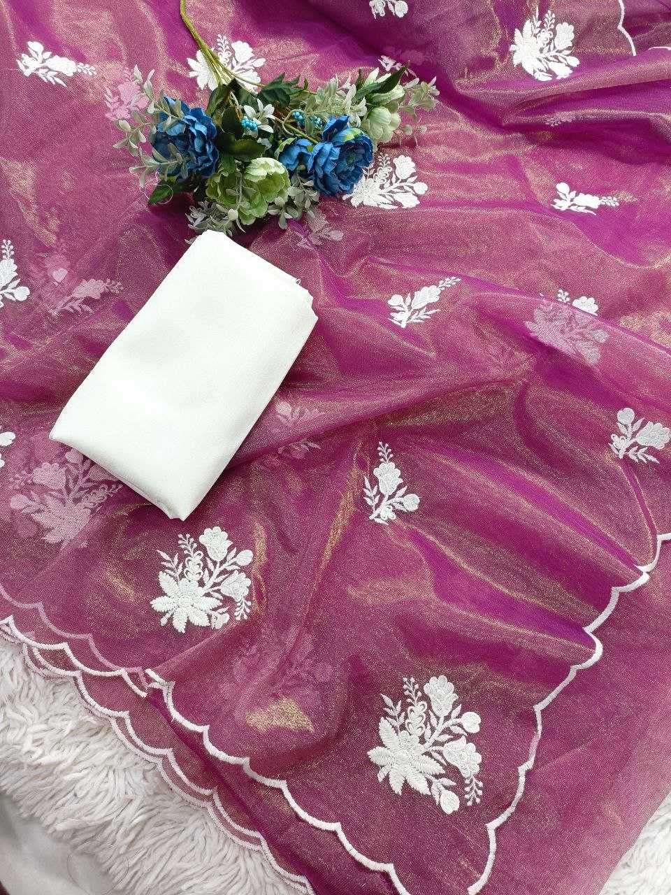 Ynf Twill Net KESH488 DAZZLE Sarees Wedding Collections Festive Collections Wholesale Net Sarees Embroidered Sarees Sarees With Blouse Manufacturer