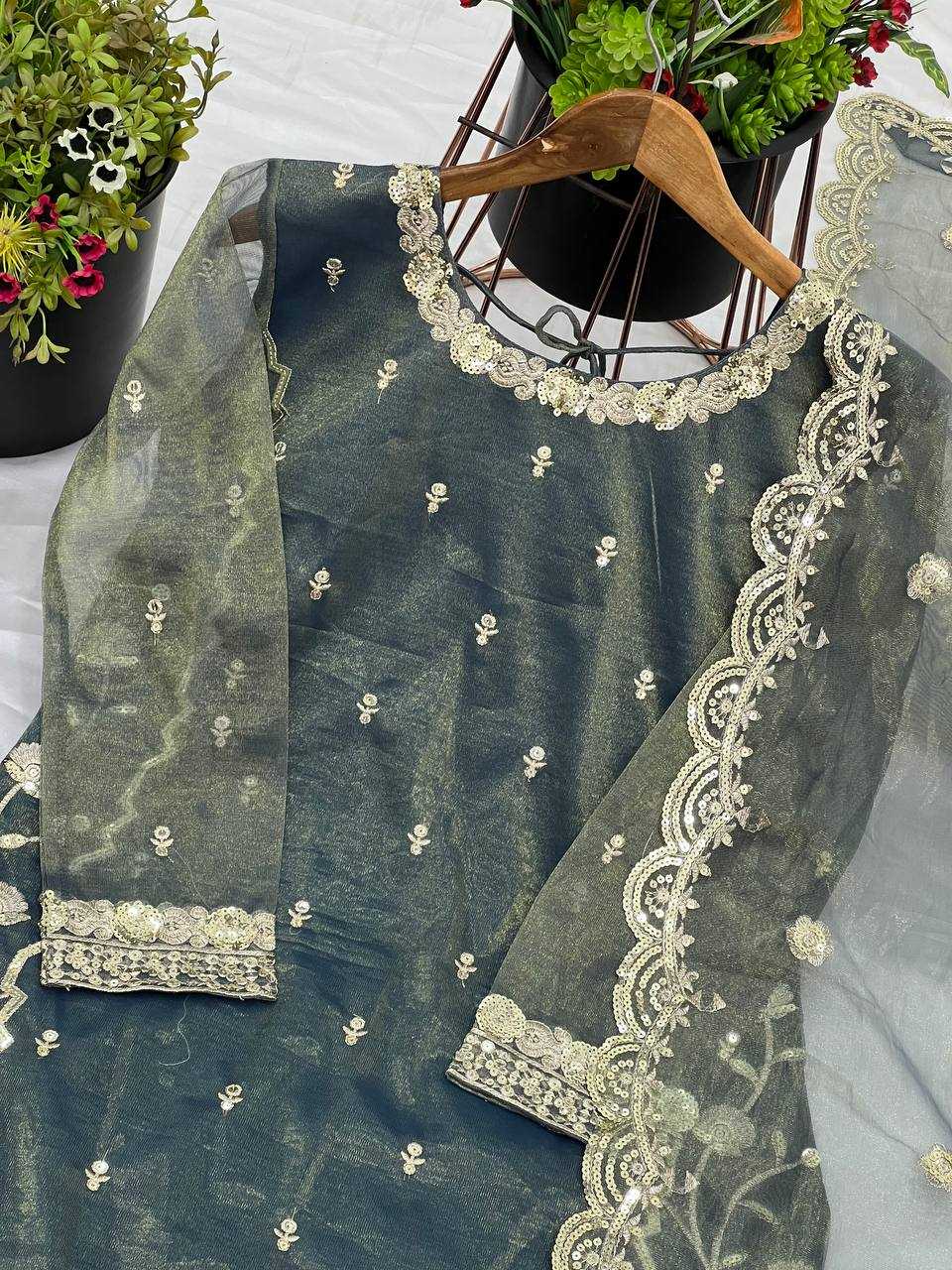 Ynf Twill Net KESH499 5240 Suits & Dresses Wholesale Ladies Suits Sharara Salwar Suits Wedding Suits Manufacturer