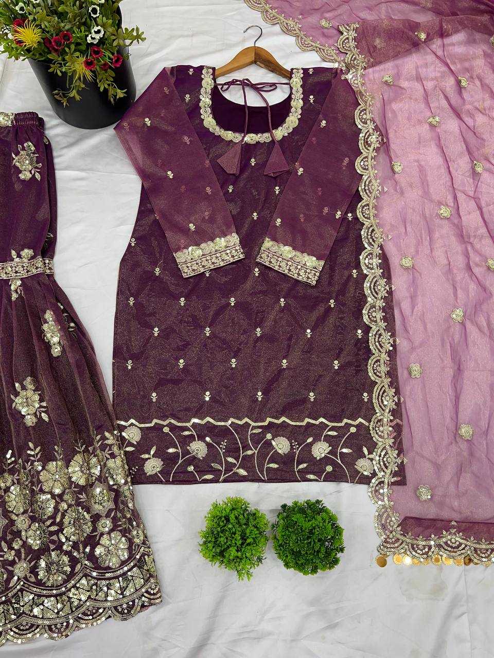 Ynf Twill Net KESH499 5240 Suits & Dresses Wholesale Ladies Suits Sharara Salwar Suits Wedding Suits Manufacturer