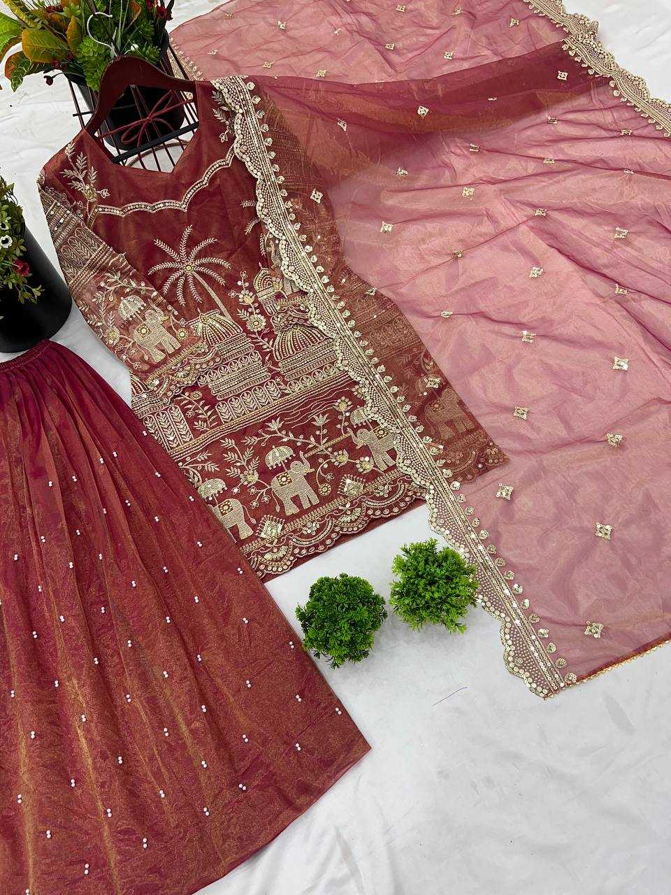 Ynf Twill Net KESH499 5247 Suits & Dresses Wholesale Ladies Suits Sharara Salwar Suits Embroidery Suits Manufacturer
