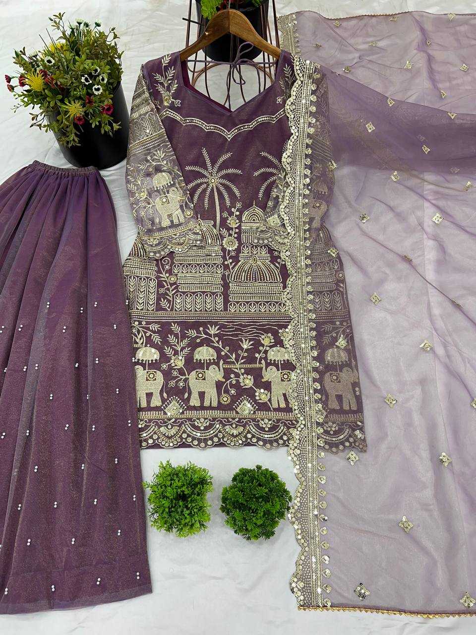Ynf Twill Net KESH499 5247 Suits & Dresses Wholesale Ladies Suits Sharara Salwar Suits Embroidery Suits Manufacturer