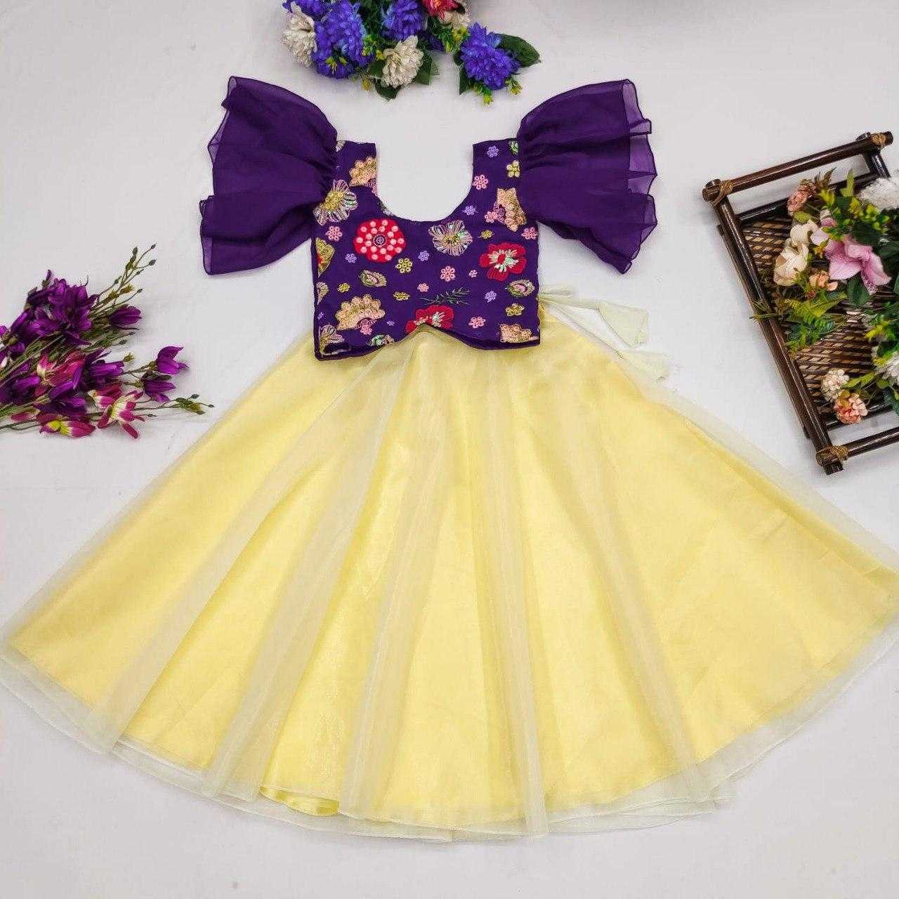 Ynf Twill Net KESH505 306 Kids Wear Wholesale Kids Lehenga Kids Lehenga Choli Baby Girl Lehenga Manufacturer