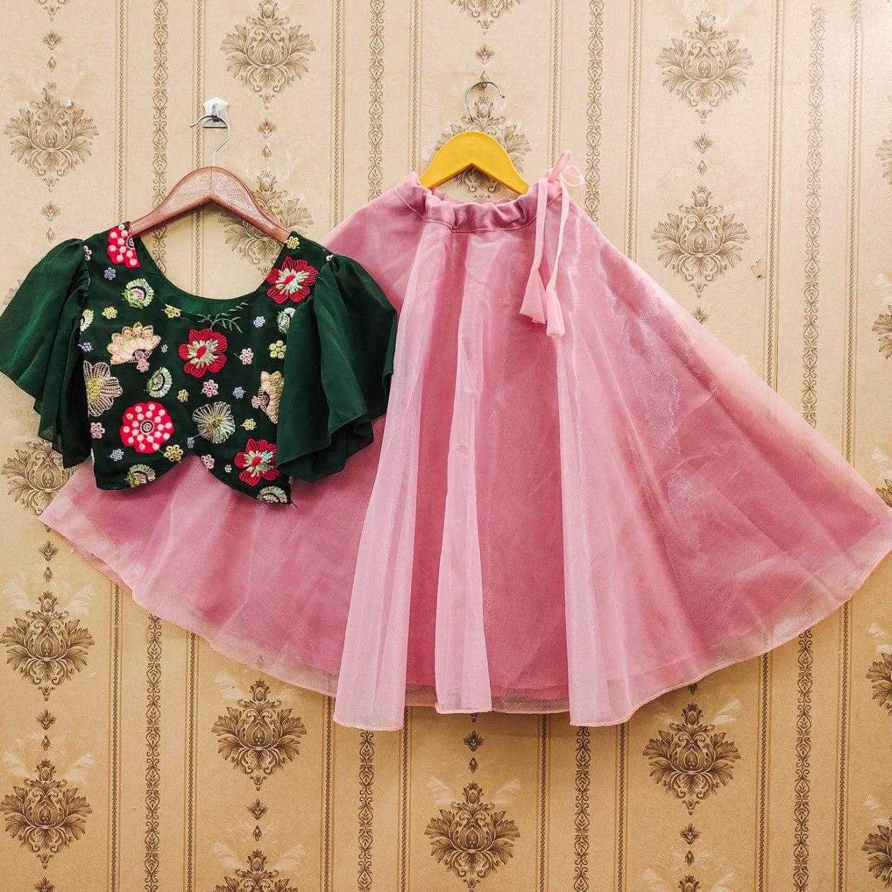 Ynf Twill Net KESH505 306 Kids Wear Wholesale Kids Lehenga Kids Lehenga Choli Baby Girl Lehenga Manufacturer
