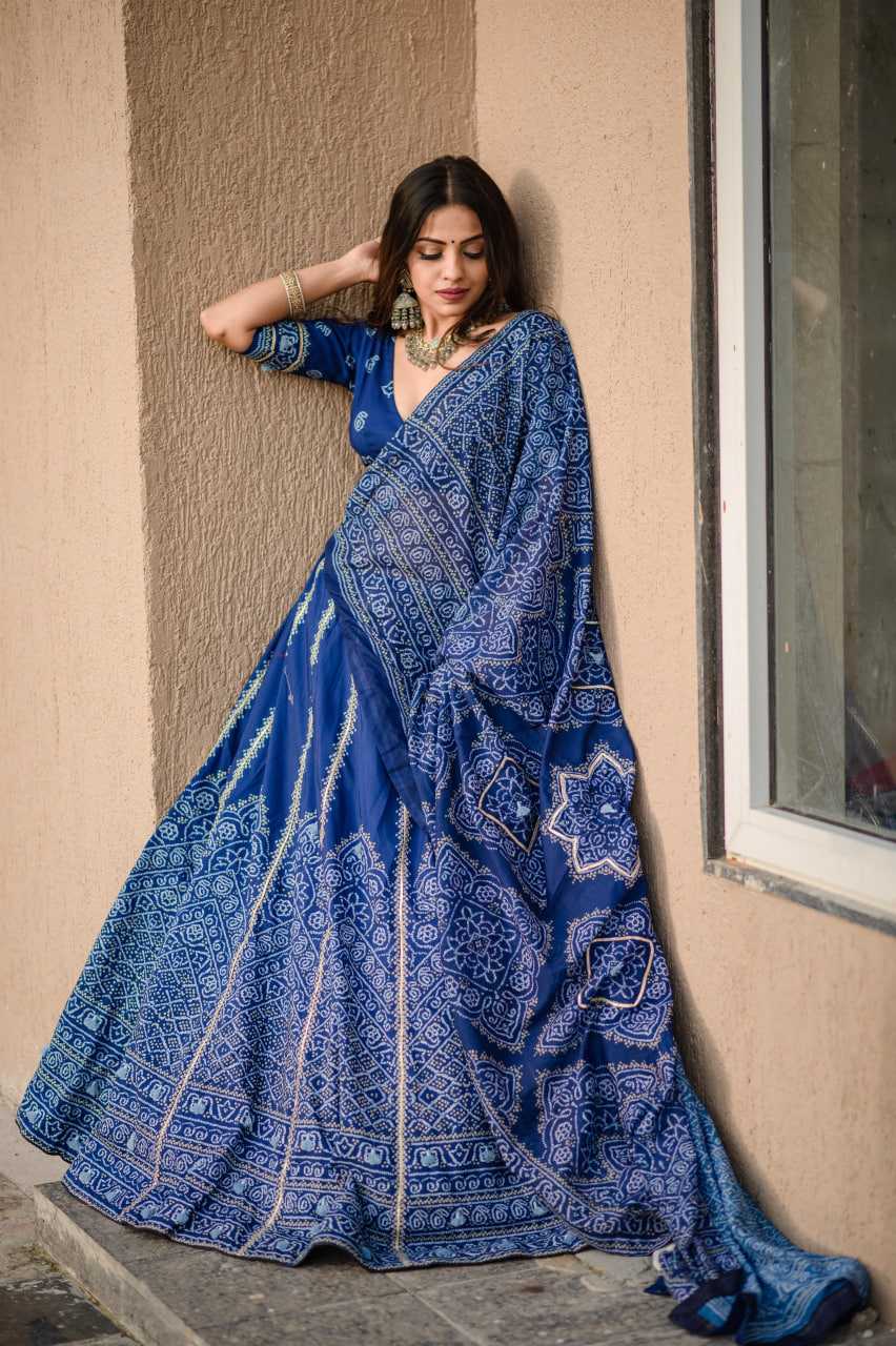 Ynf Vaishali Silk KESH134 1251 Lehengas Wedding Collections Festive Collections Wholesale Silk Lehenga Printed Lehenga Lehenga With Blouse Manufacturer