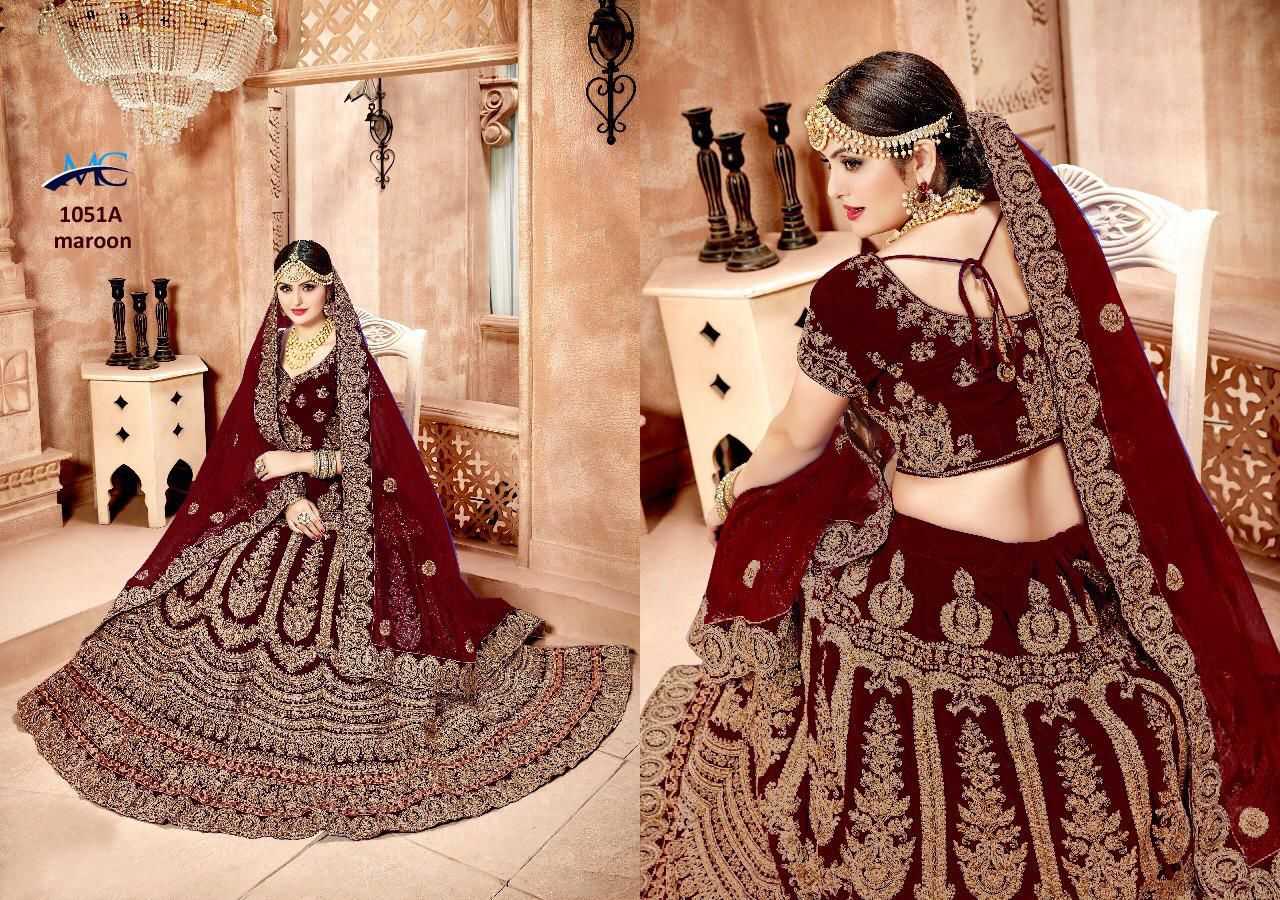 Ynf Velvet KESH494 1051 Lehengas Wedding Collections Festive Collections Wholesale Bridal Lehenga Embroidered Lehenga Velvet Lehenga Manufacturer