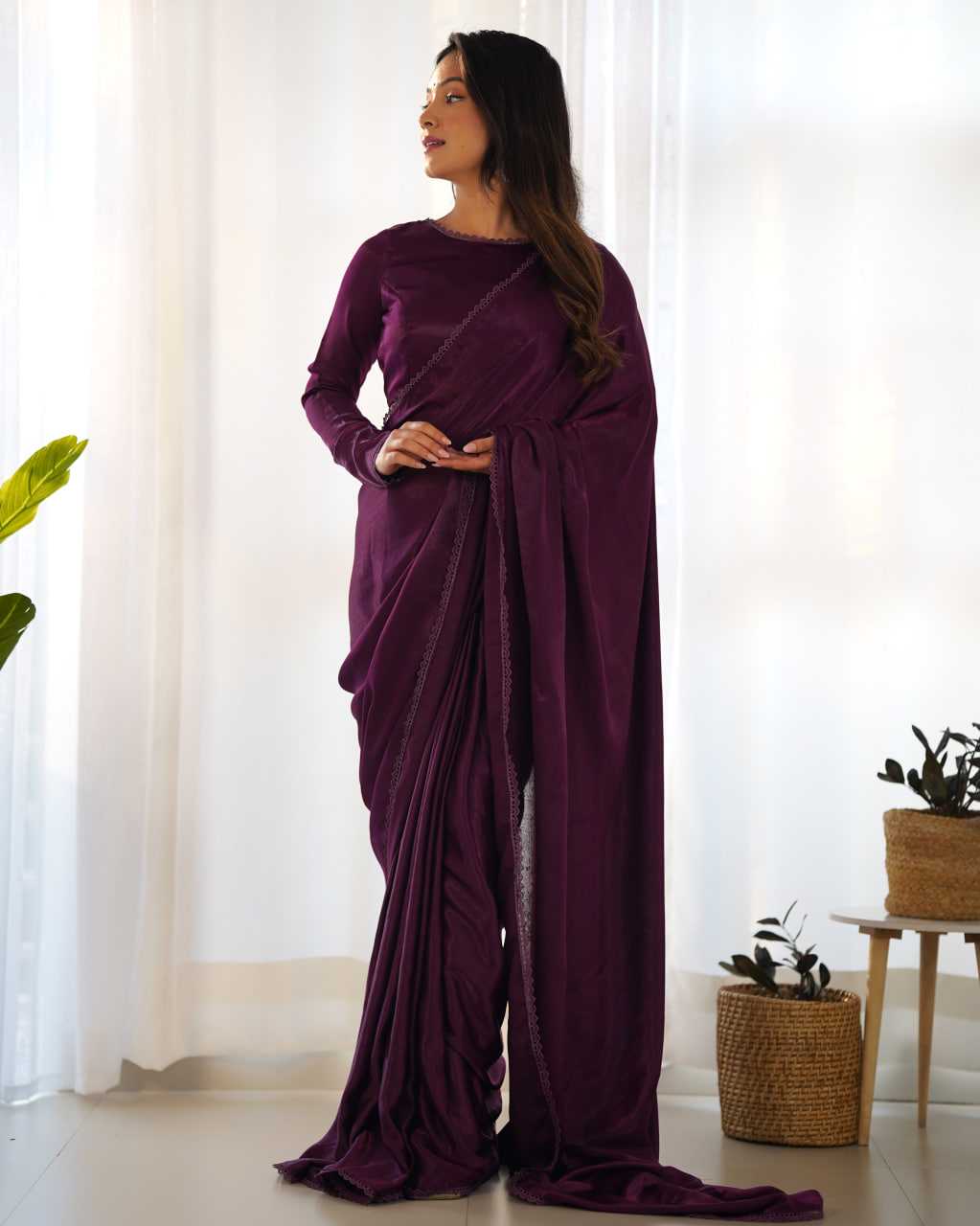 Ynf Velvet KESH504 46 Sarees Wedding Collections Festive Collections Wholesale Velvet Sarees Lace Border Sarees Sarees With Blouse Manufacturer