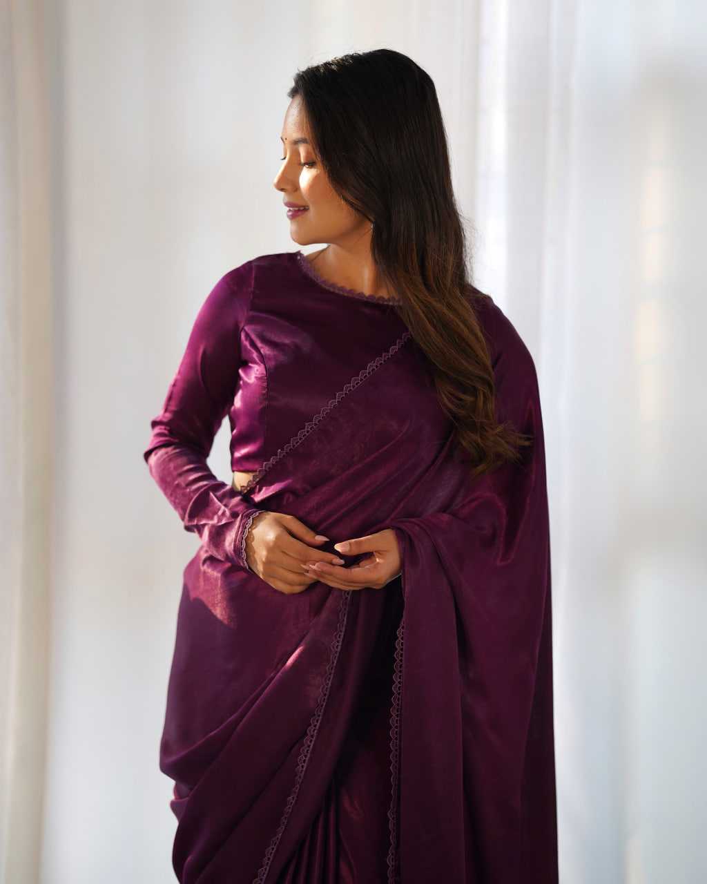 Ynf Velvet KESH504 46 Sarees Wedding Collections Festive Collections Wholesale Velvet Sarees Lace Border Sarees Sarees With Blouse Manufacturer