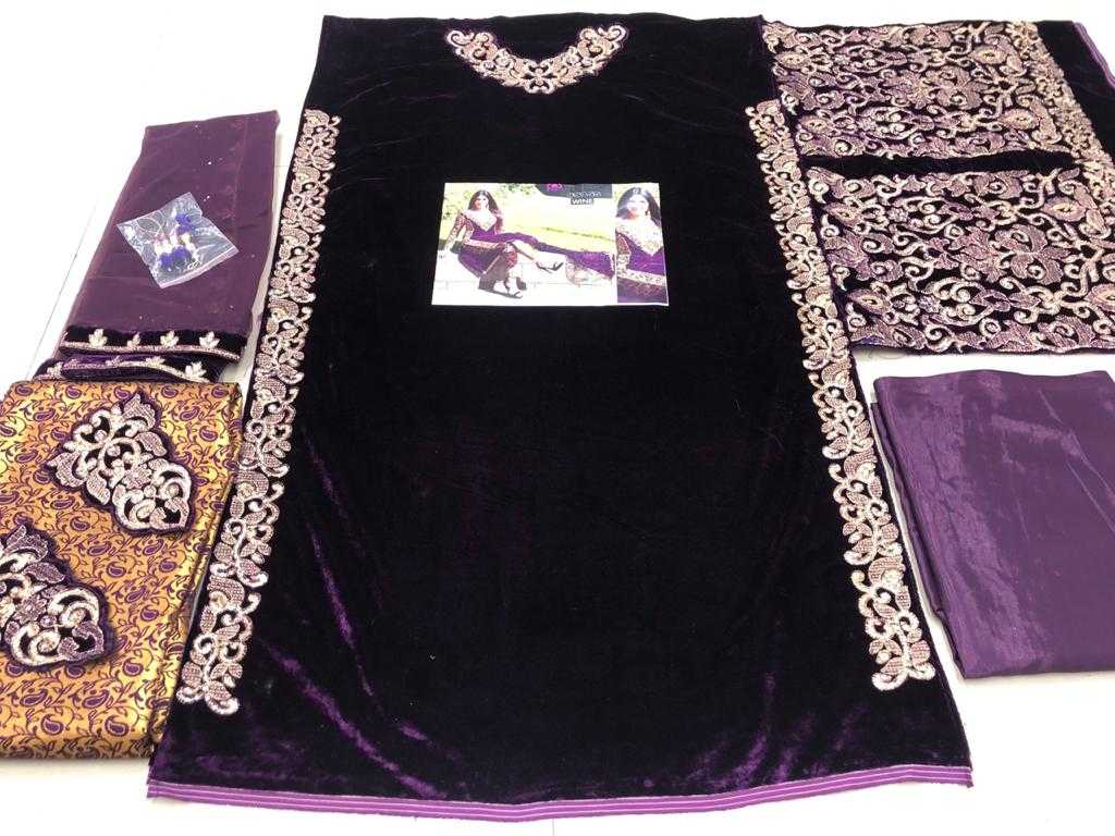 Ynf Velvet KESH504 SS155 Suits & Dresses Wholesale Embroidery Suits Semi-Stitched Suits Evening Dresses Manufacturer