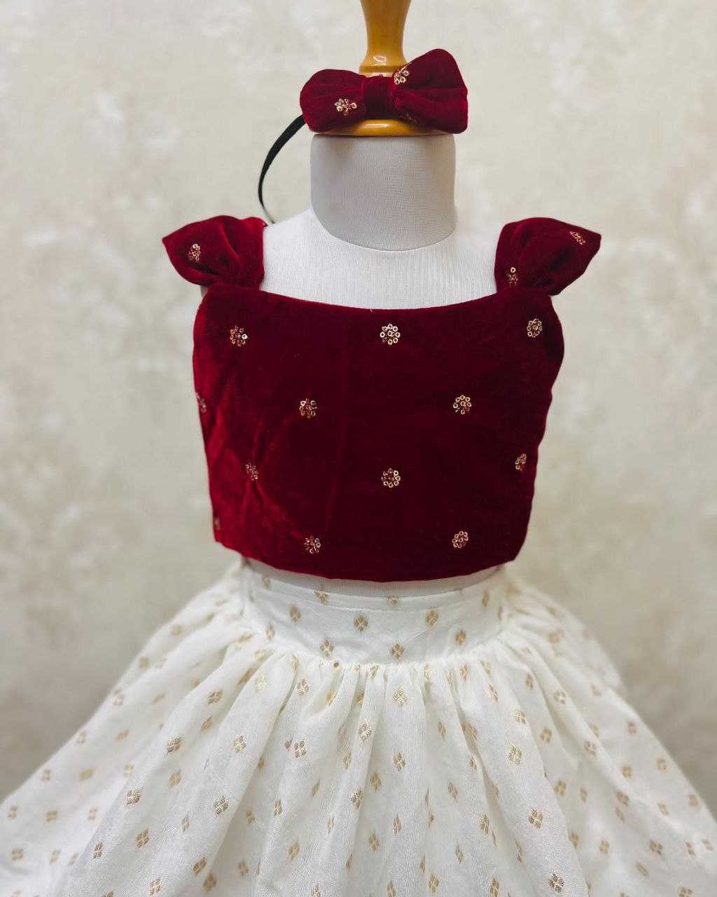 Ynf Velvet RIN107 349 Kids Wear Wholesale Kids Lehenga Kids Lehenga Choli Baby Girl Lehenga Manufacturer