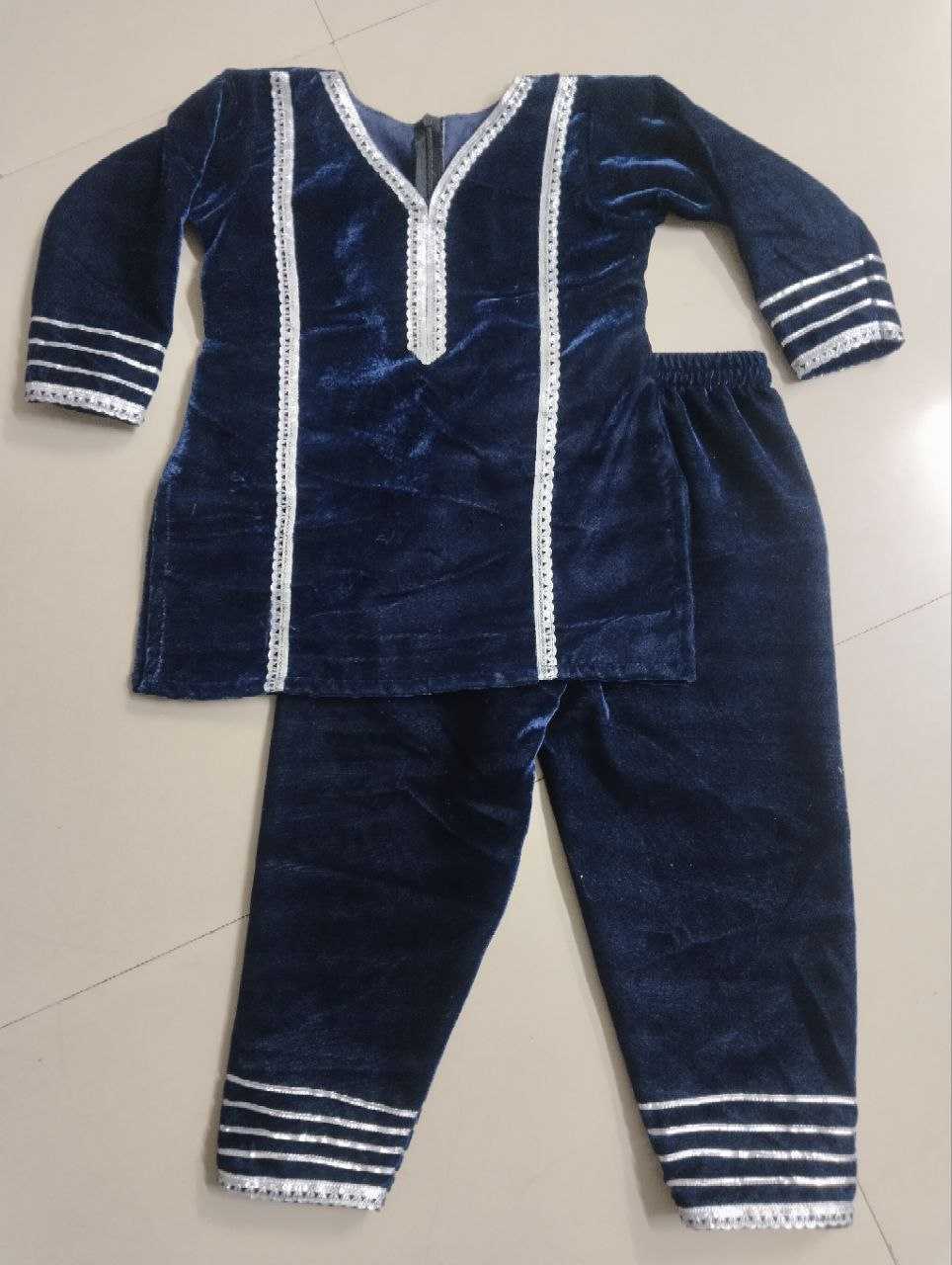 Ynf Velvet RIN107 371 Kids Wear Wholesale Kids Suit Kids Ethnic Wear Kids Traditional Outfits Manufacturer
