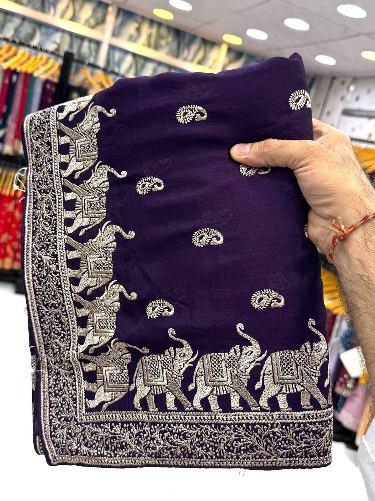 Ynf Vichitra Silk KESH114 3471 Silk Sarees Wedding Collections Festive Collections Wholesale Designer Silk Sarees Zari Border Silk Sarees Embroidered Silk Sarees Manufacturer