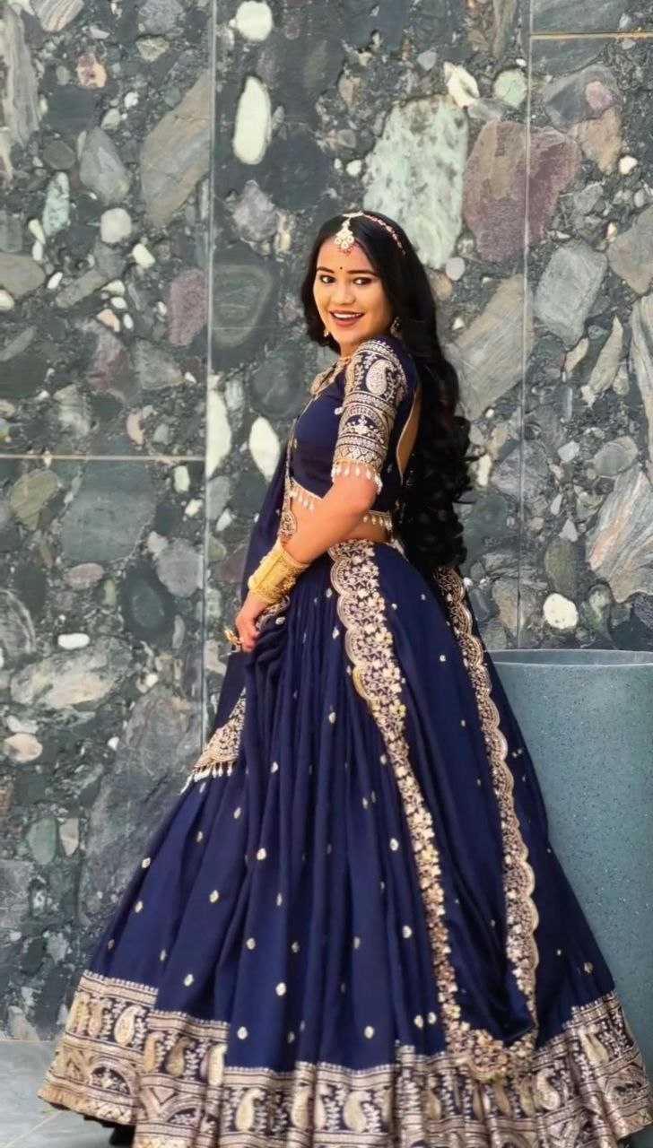 Ynf Vichitra Silk KESH495 vichitra Lehengas Wedding Collections Wholesale Sequins Lehenga Sangeet Outfits Manufacturer