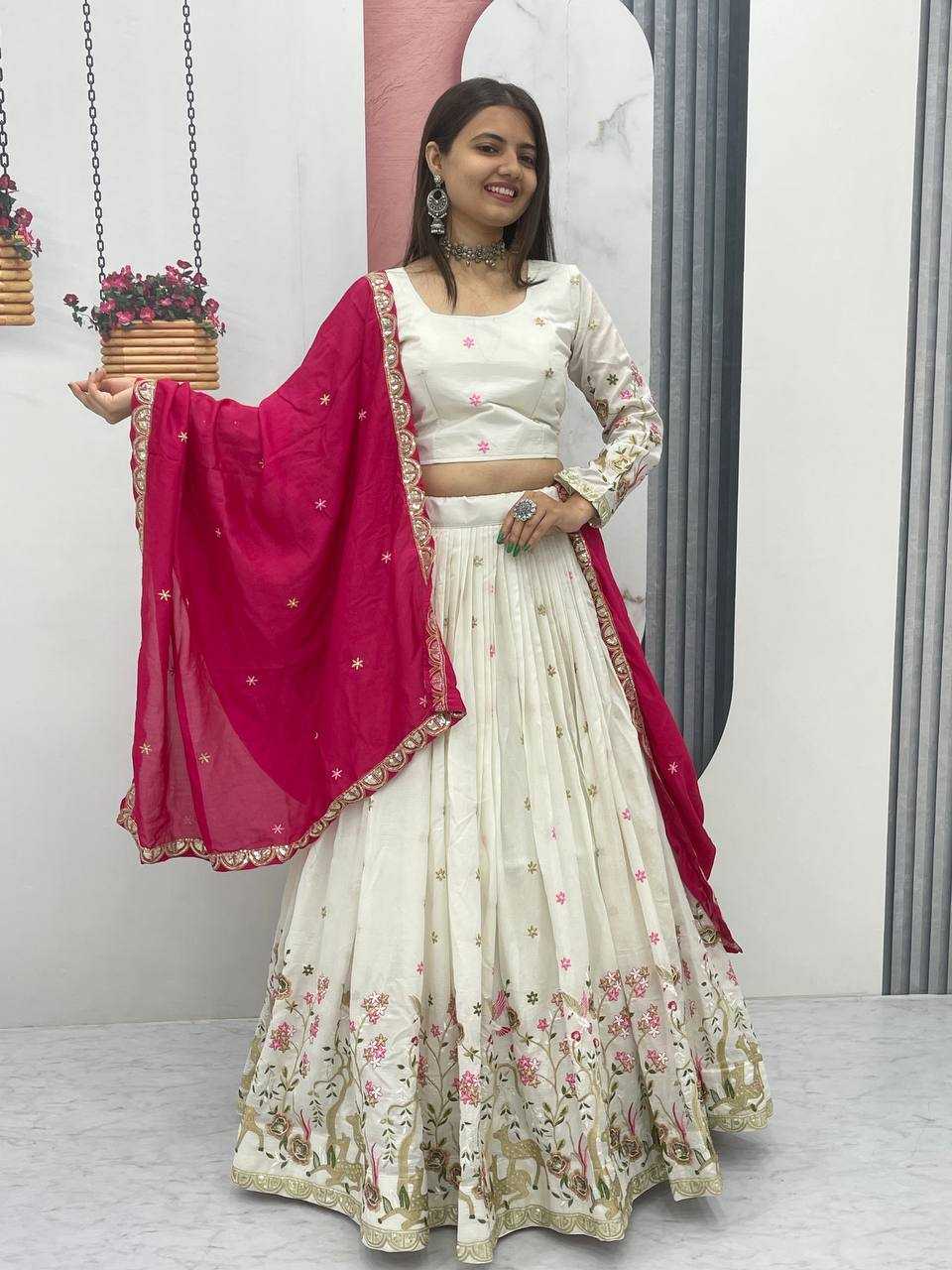 Ynf Vichitra Silk KESH497 253 Lehengas Festive Collections Wholesale Designer Lehenga Choli Navratri Chaniya Choli Manufacturer