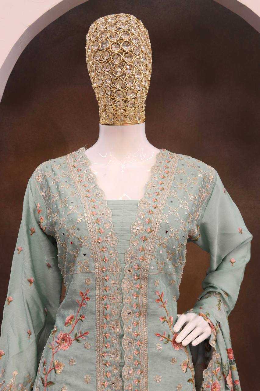 Ynf Vichitra Silk KESH504 10154 Suits & Dresses Islamic Clothing Wholesale Pakistani Suits Embroidery Suits Party wear suits Manufacturer