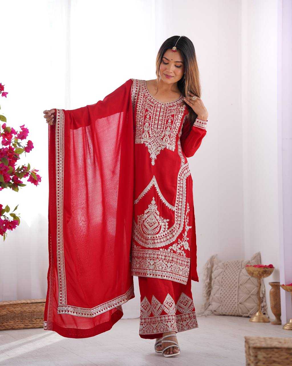 Ynf Vichitra Silk KESH504 280 Kurti Wholesale Party Wear Kurtis Designer Kurtis Manufacturer