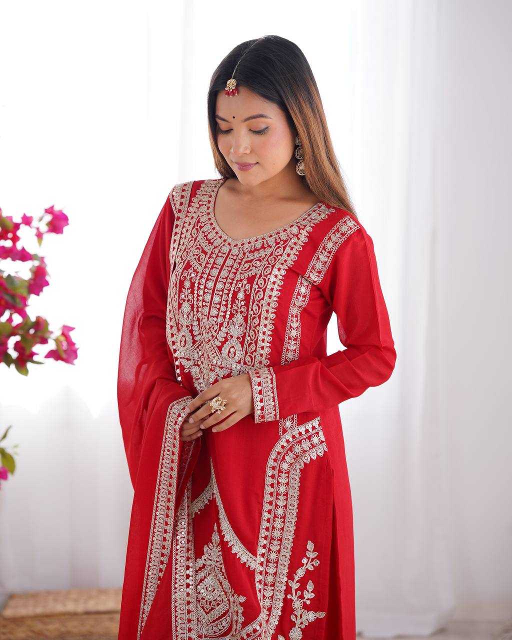 Ynf Vichitra Silk KESH504 280 Kurti Wholesale Party Wear Kurtis Designer Kurtis Manufacturer