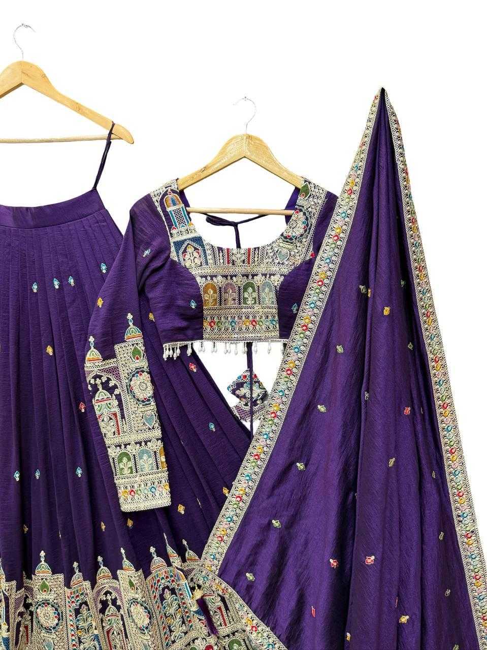 Ynf Vichitra Silk KESH504 54 Lehengas Wholesale Designer Lehenga Fancy Lehenga Embroidered Lehenga Manufacturer