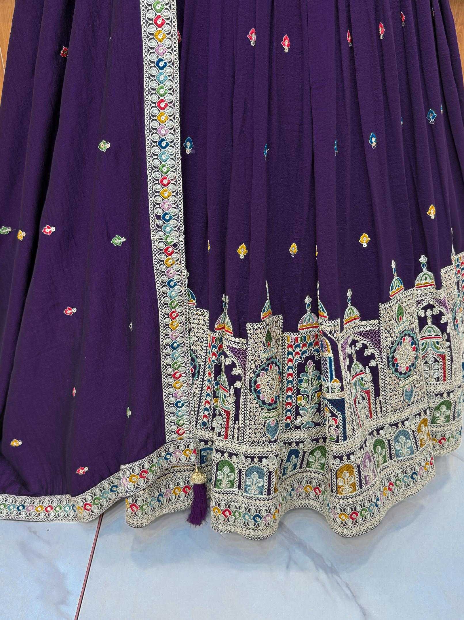 Ynf Vichitra Silk KESH504 54 Lehengas Wholesale Designer Lehenga Fancy Lehenga Embroidered Lehenga Manufacturer