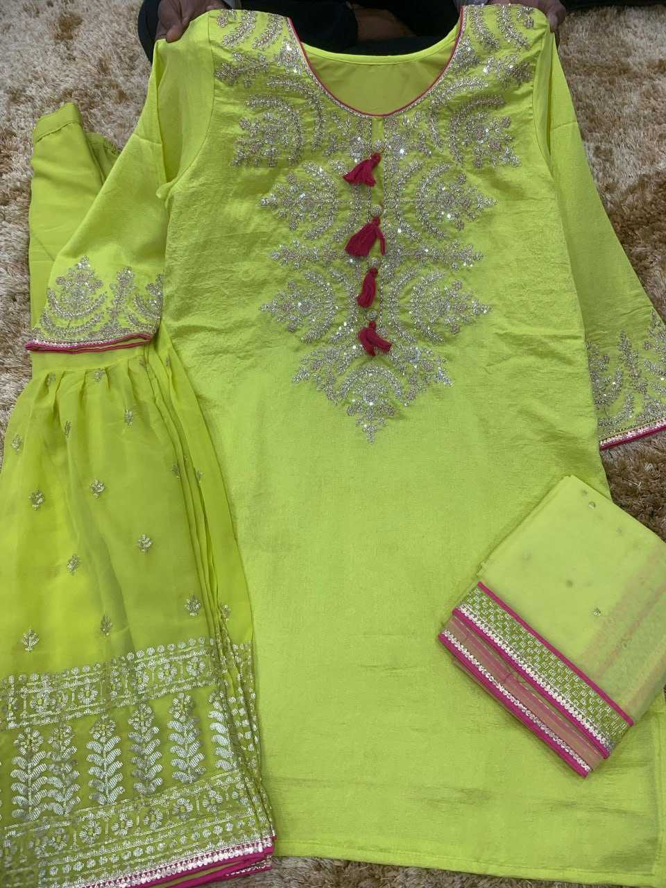 Ynf Vichitra Silk KESH504 5595 Suits & Dresses Wholesale Ladies Suits Embroidery Suits Palazzo Suit Party wear suits Manufacturer